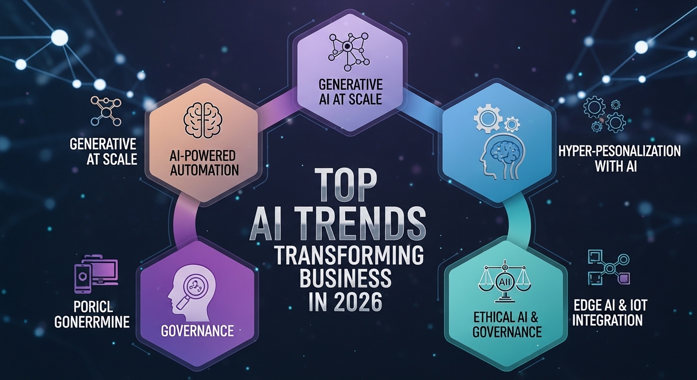 Top AI Trends Transforming Business In 2026