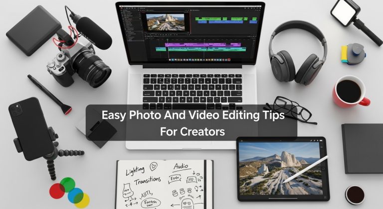Easy Photo And Video Editing Tips For Creators
